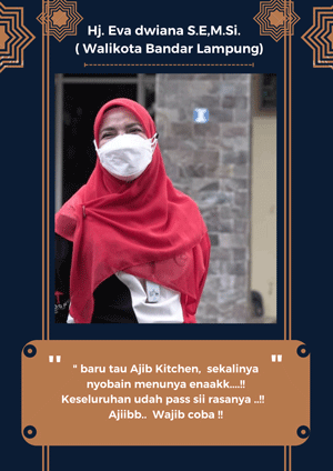 Testimoni pelanggan Ajib Kitchen