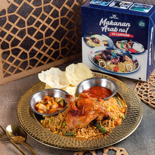 Nasi Bukhori ayam bakar